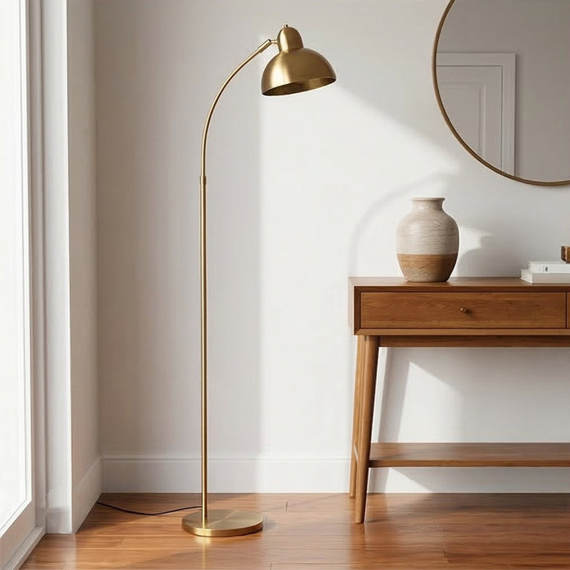 Coyan 64" Arched Floor Lamp