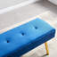 Banc rembourré en velours Kardin-2099062558