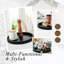 Handmade Decorative Wooden Tray, Round Tray For Coffee Table, Kitchen, Living Room, And Home Decor-995747548-995747545