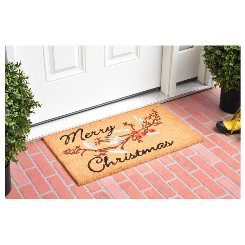 Kroger Non-Slip Christmas Outdoor Doormat