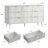 3-piece Bedroom Set (1 Dresser + 2 Nightstands)-1009258815