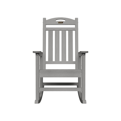Chaise berçante pour foyer en PEHD