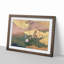 Flowers and Birds of the Four Seasons by Shibata Zeshin - Picture Frame Painting Print-55576488-55576485