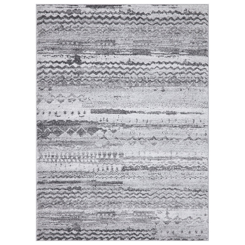 Abstract Indoor Rug, Rectangle 3'3" x 4'7"