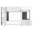 Modern House Style Low Loft Bed With Storage Cabinet, Full Size-55442901