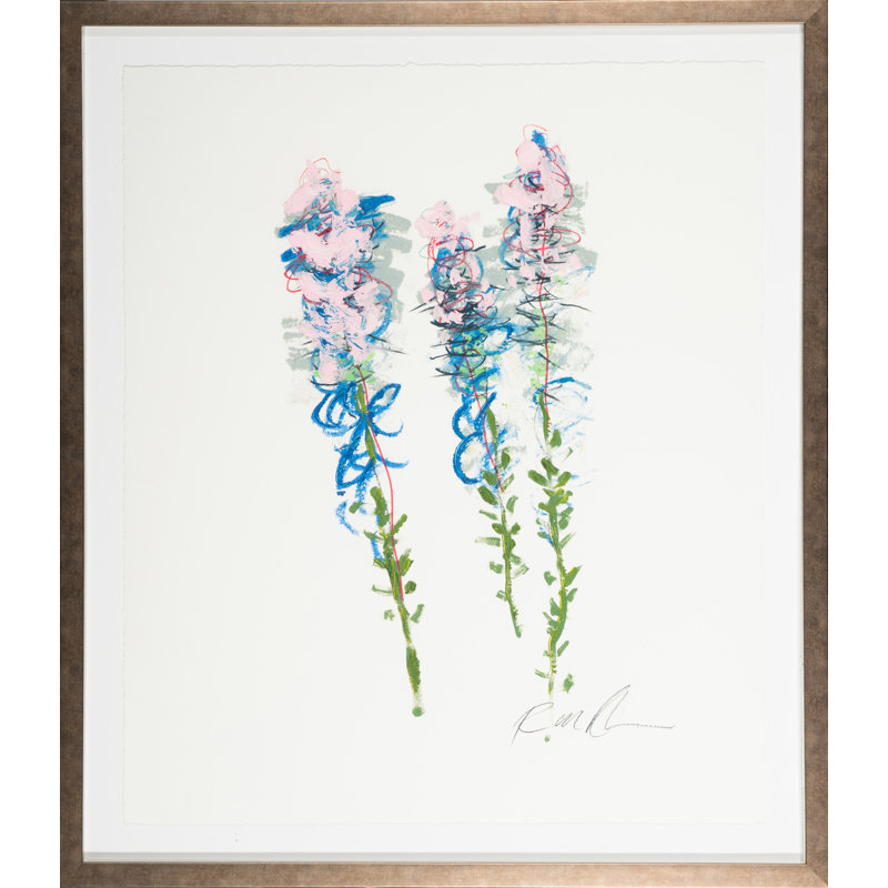 «Picked for Mom - Flower 3» par Robert Robinson - Reproduction d'art sur papier encadrée