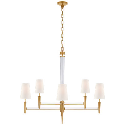 Thomas O'Brien Lyra Two Tier Chandelier