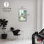 Art de salle de bain relaxant avec toile Kitty par Notoriart-105294493-105294479