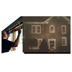 The Window Wonder For Christmas Lights - paquet de 8 tiges