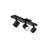 Arnold 3-Head Black LED Track Lights