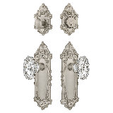 Nostalgic Warehouse Victorian Entry Set with Chateau Crystal Knob