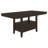 Arlyle 78-inch Extension Counter Dining Table Cappuccino