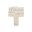 Cobblestone 1 1/8" Length Square Knob-19156706-105701533