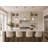 Transitional 4 Light Chrome Crystal Pendant-1589479216