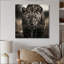 Portrait d'un léopard africain sur toile-1379242317-1379242306