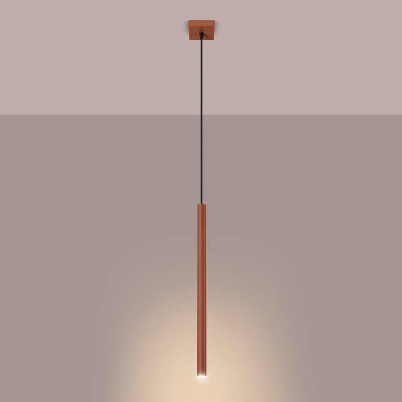 Berthile 1 - Light Pendant, Red