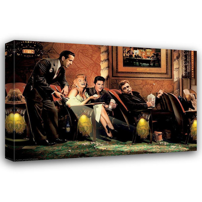 Art sur toile tendue avec Alcott Hill® Consani, Chris Gallery: Classic Interlude, H 33 po x l 48 po