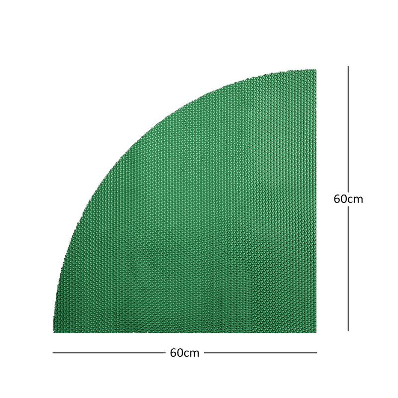 SMAT Plastic / Acrylic Shower Mat, Blue/Green