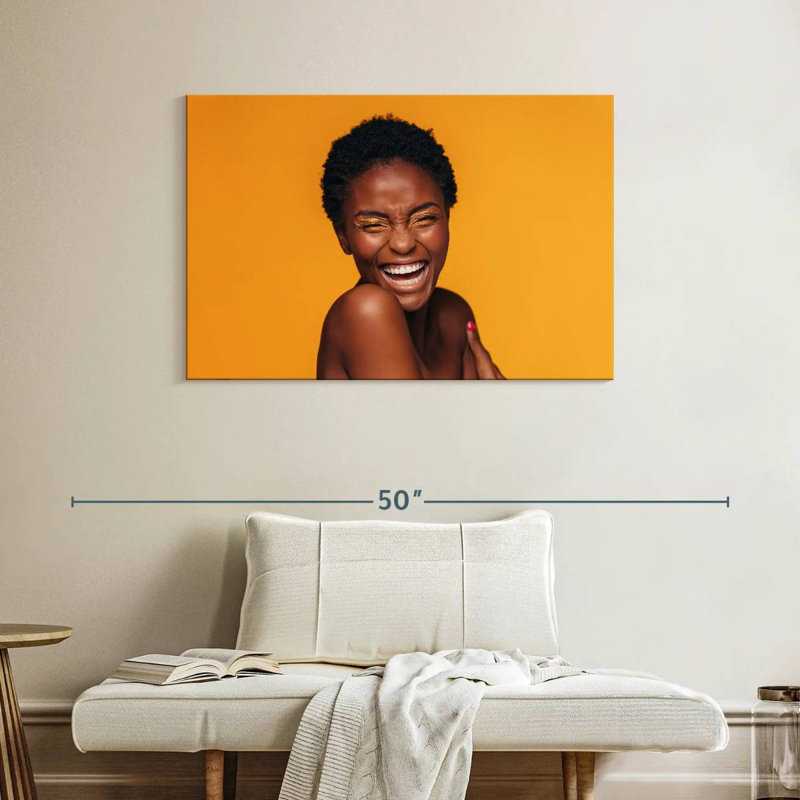 Shuttleworth Smiling Portrait, 26" H x 39" W