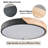 Ronson Wood LED Flush Mount Light-1114917220
