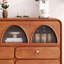 Commode d'appoint courbée en acier inoxydable-214674666