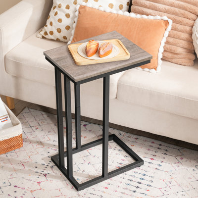 Keasha Wood and Metal C-Table Set