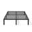 14" Metal Bed Frame, No Box Spring Needed, Slots for Headboard Attachment, No Noise-1313970063-1325086714