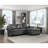 Upholstered Sectional Right Hand Facing