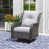 Coussin gris / cadre gris est en rupture de stock