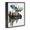 Art de Giclée à tête d'orignal par Stupell Industries par LSR Design Studio