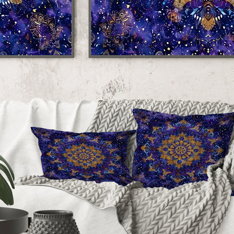 Coussin Boho, H 16 po x l 16 po