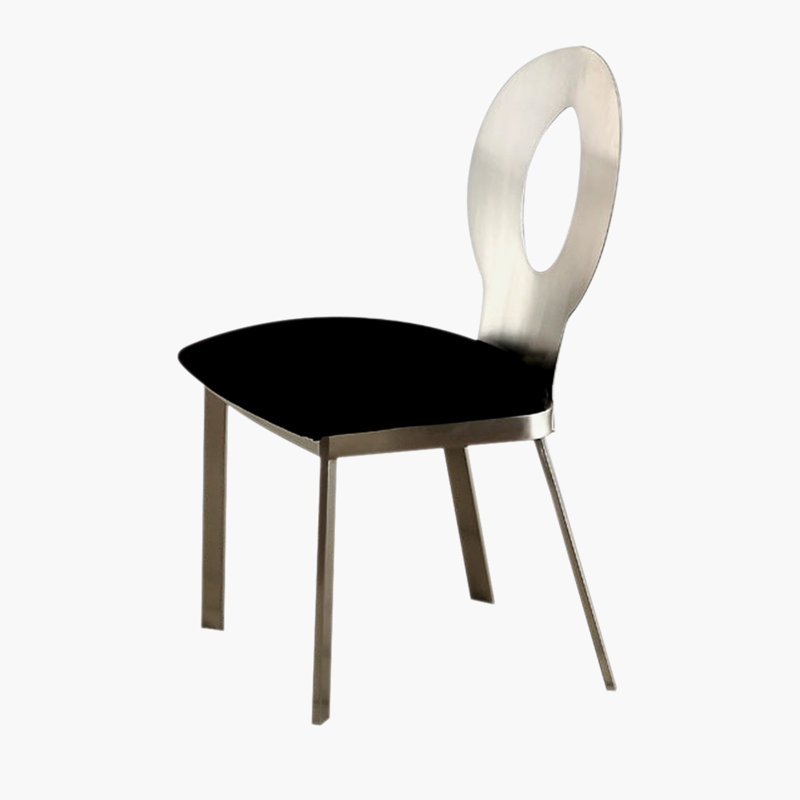 Mervine Upholstered Metal Side Chair
