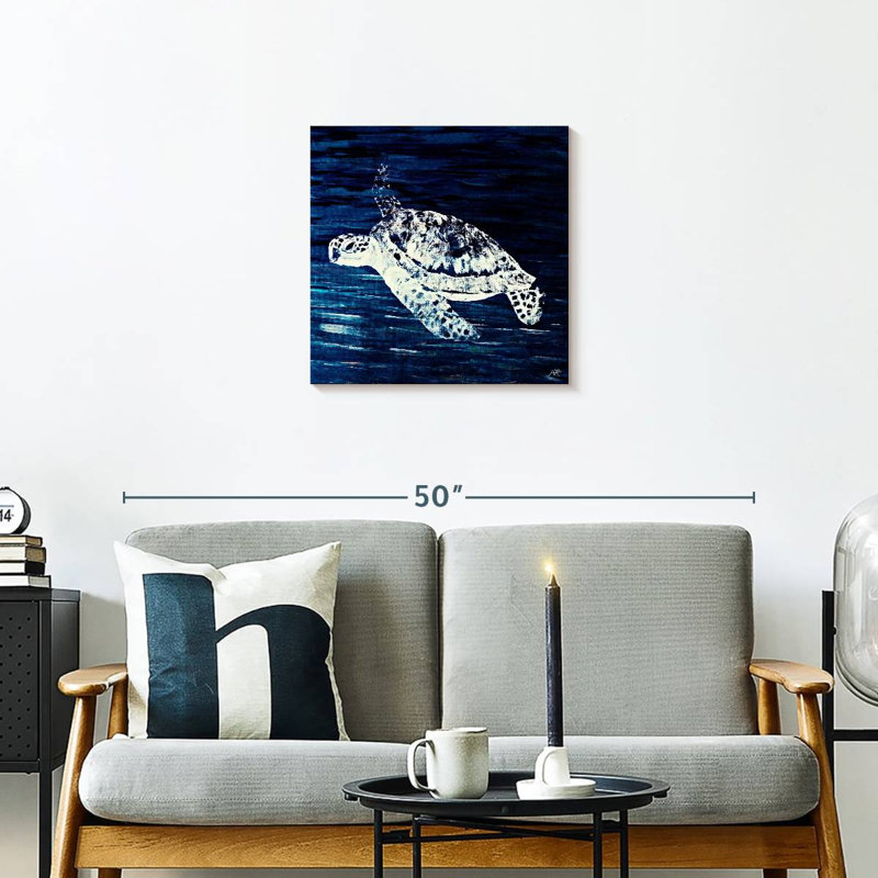 Brampt Swim Along I, 20" H x 20" W