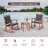Aalap Acacia 2 - Person Patio Conversation Set
