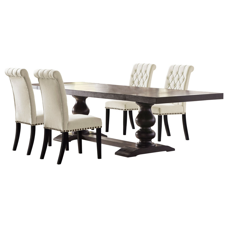 Ensemble de table de salle à manger 5 pièces Soldado, 5 pièces: table, 4 chaises