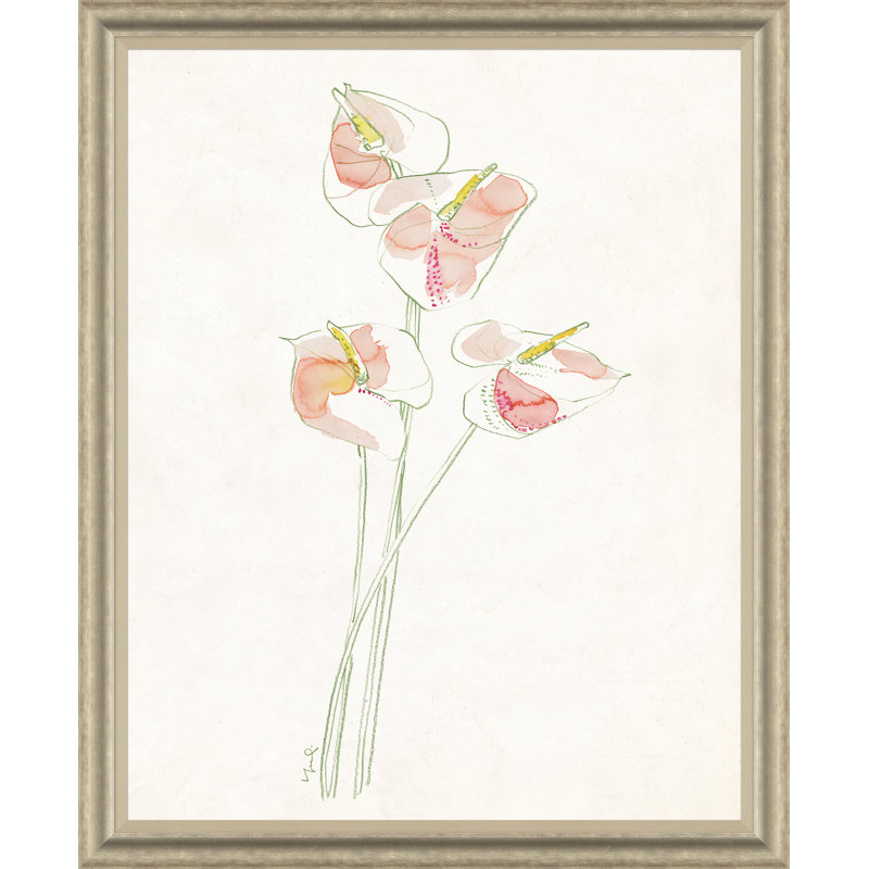 Anthuriums II Painting by Yuki Osada