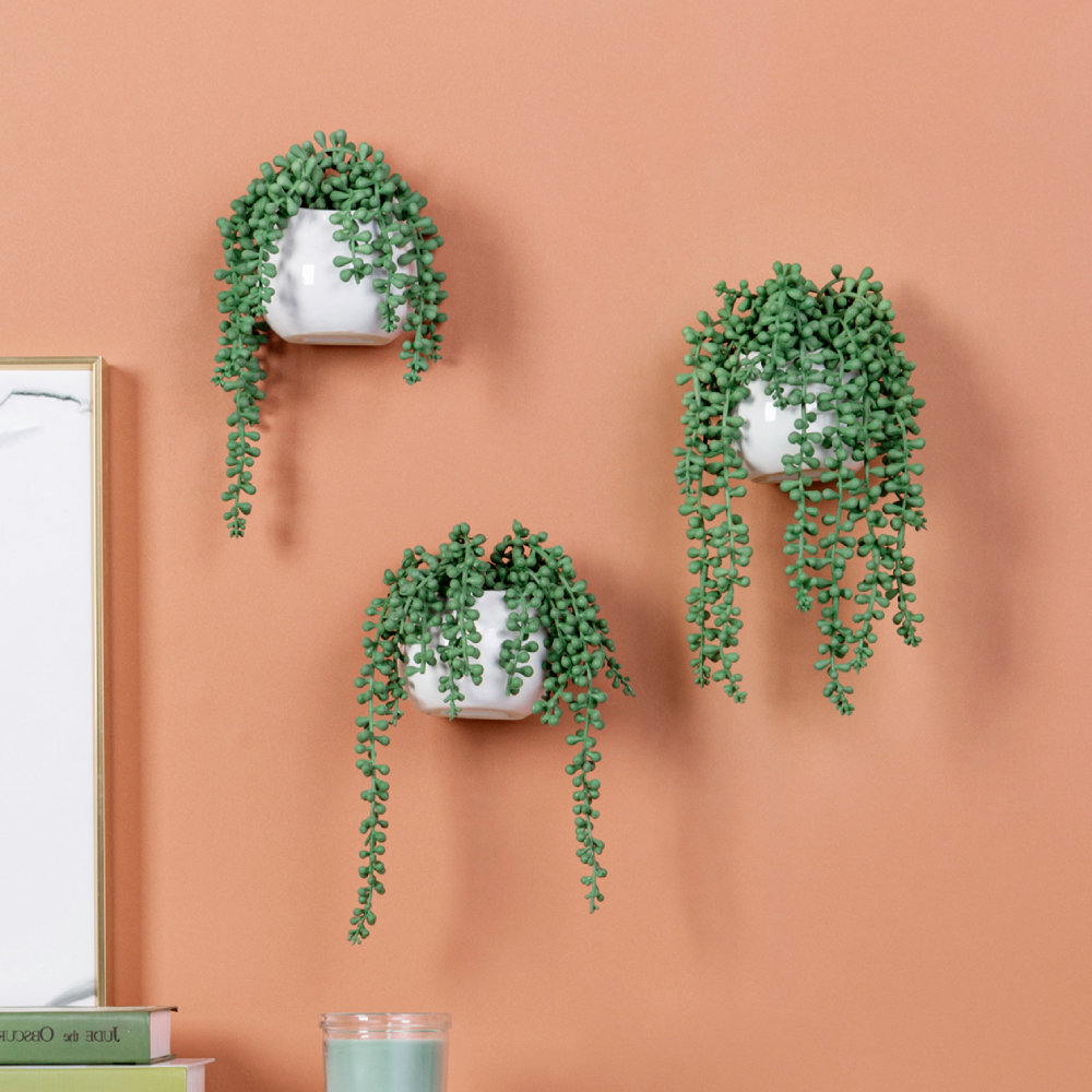 3 Piece Wall Décor Accents for Kitchen Living Room (Set of 3) Mercer41