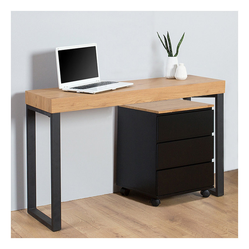 Anabella Metal Base Writing Desk