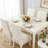 3 PCS Stretch Parsons Dining Chair Covers with Ruffled Skirt, Elastic Slipcovers for High Back Chairs, Wrinkle-Resistant Fabric Protection for Dining Room, Restaurant, Banquet-50588410