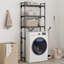 Engineered Wood, Metal Bathroom Shelves-857200694