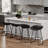 Bralen Swivel Counter Stool with Metal Frame-672179656-672179657