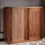 Retro large storage shoe cabinet