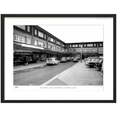 Flixton, The Shopping Centre C1965 by Francis Frith - Single Picture Frame Print