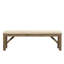Banc de salle à manger rembourré en tissu Raven