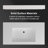 FRALIMK 18.7'' Solid Surface Rectangular Bathroom Sink-100259659
