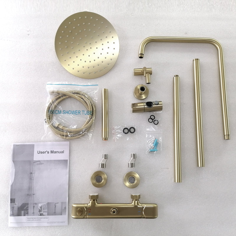 Complete Shower System with Rough in-Valve