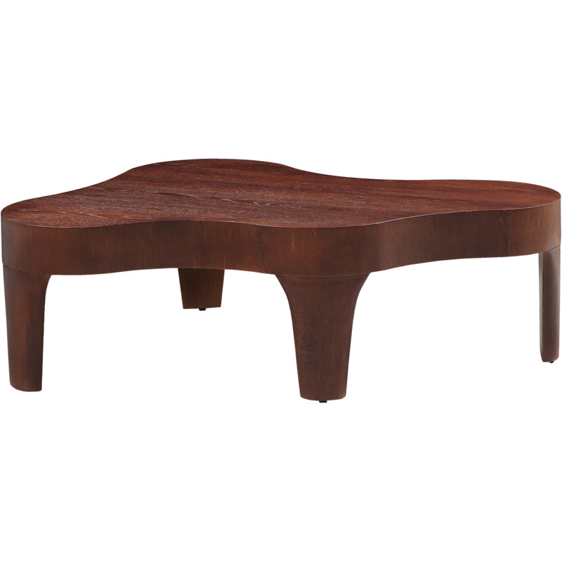 Table basse 4 pieds Oakley, Brun