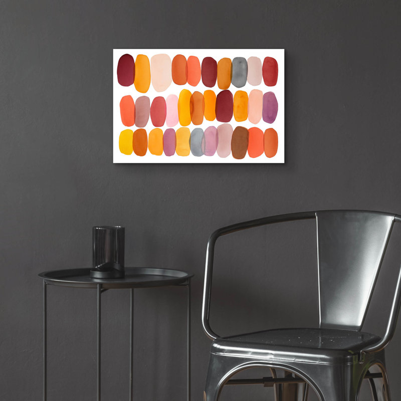  «L'heure D'apero» par Simone Christen, art mural en verre acrylique, 24 po x 16 po