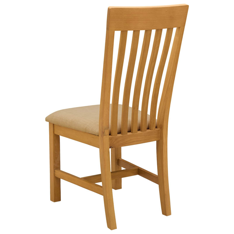 Side Chair in Black, Beige