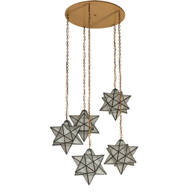 Moravian Star 5 - Light Pendant